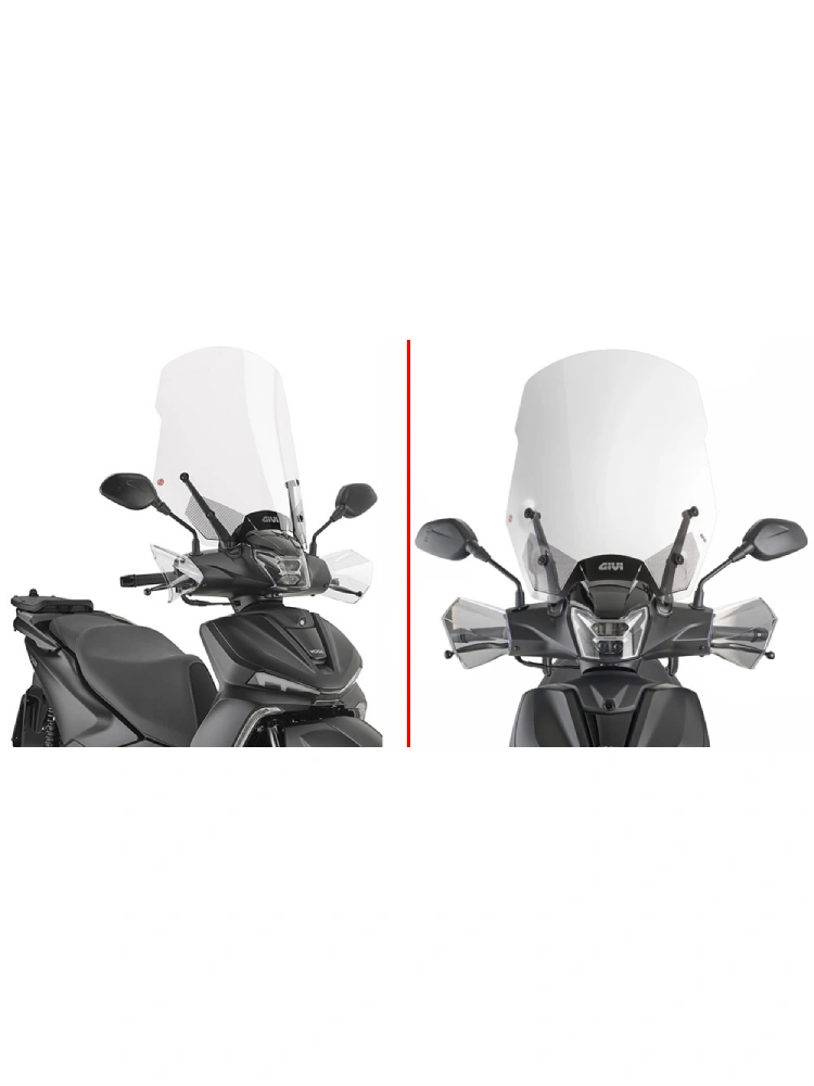 Szyba do skutera GIVI Voge SR16 125/ 200 (25-) przezroczysta