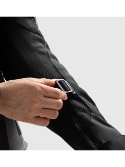 Kurtka motocyklowa damska tekstylna Rebelhorn Hiflow V czarno-szaro-różowa