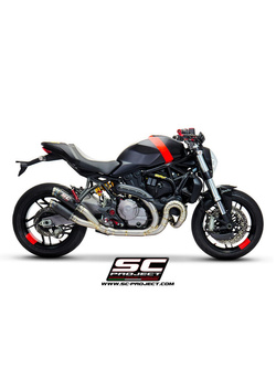 Kolektor 2-1 do tłumików SC-Project oraz oryginalnych - Ducati Monster 821 [18-20]