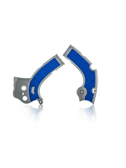 Osłony ramy Acerbis X-Grip Yamaha (wybrane modele) niebiesko-szare