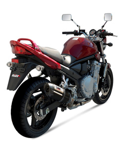 Tłumik motocyklowy Slip-On Line (Suono) MIVV do Suzuki GSF650 Bandit (07-15) / GSX650 F (08-15) czarny