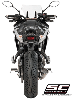 Pełny układ wydechowy 2-1, SC-Project Conic 70's Stainless steel - Yamaha Tracer 700 [16-20]