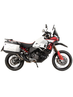 Zestaw: kufry boczne + stelaże Hepco&Becker Xplorer Cutout Ducati Desert X Rally (24-) srebrne