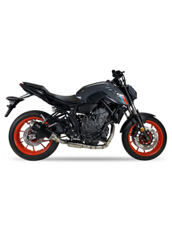 Pełny układ wydechowy bez homologacji IXIL RC3B Sport Xtrem Yamaha MT-07 (21-) czarny