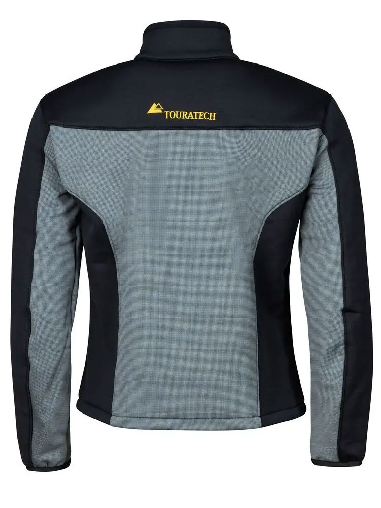 Kurtka motocyklowa tekstylna Touratech Companero Ultimate szaro-czarno-żółta