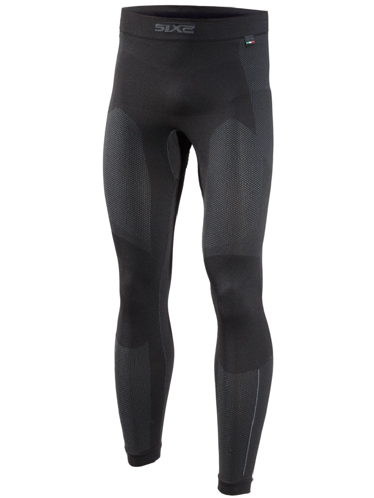 Legginsy termoaktywne SIXS czarne unisex