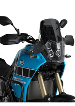 Szyba sportowa PUIG Yamaha Tenere 700 (19-), Rally Edition (21-), World Raid (22-), Explore/Extreme Edition (23-) mocno przyciemniana