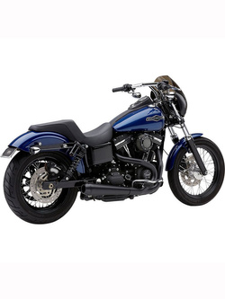 Pełny układ wydechowy El Diablo 2-into-1 Cobra Harley Davidson Dyna Street Bob/ Fat Bob/ Low Rider/ Wide Glide czarny