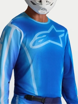 Bluza cross Alpinestars MX Fluid Kepler niebieska