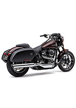Tłumik motocyklowy Cobra 909 Twins Slip-On do modeli Harley Davidson Softail Sport Glide (18-20)