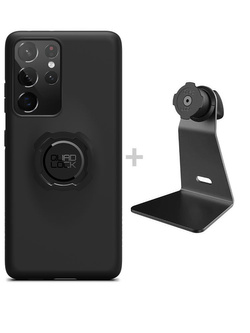 Zestaw na biurko: etui na telefon Samsung Galaxy S21 Ultra + uchwyt Quad Lock