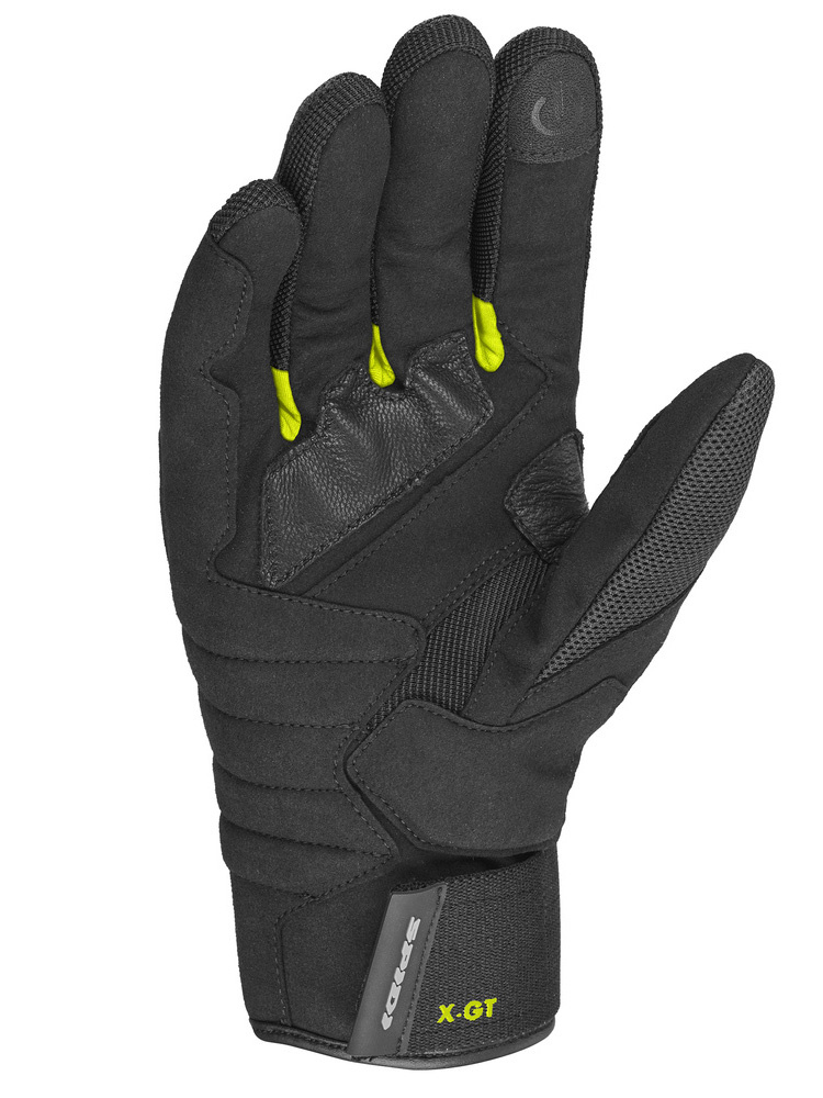 Rękawice motocyklowe Spidi X-GT czarno-żółto-białe