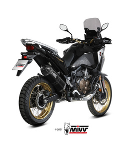 Tłumik motocyklowy Slip-On Line (Speed Edge) MIVV do Honda CRF1100L Africa Twin (20-) czarny