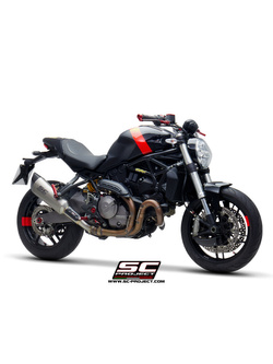 Tłumik SC-Project SC1-R Carbon / Titanium (Slip on) - Ducati Monster 821 [18-20]