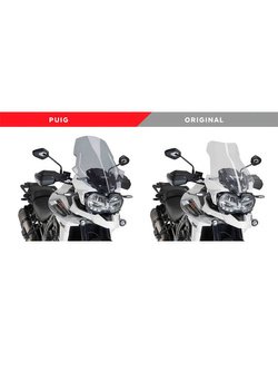 Szyba turystyczna PUIG Triumph Tiger Explorer 1200 / XC/XCX/XCA/XR/XRX/XRT mocno przyciemniana