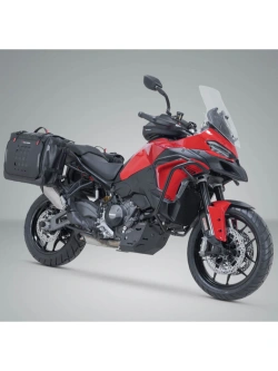 Sakwy wodoodporne SysBag WP L/L SW-Motech + stelaże PRO Ducati Multistrada V2/ S (12,13,14) (24-) [poj.: 2 x 27-40L]