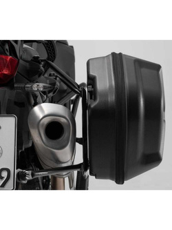 Zestaw: kufry boczne + stelaże ABS Aero System SW-Motech do Suzuki DL 650 (11-16), V-Strom 650XT (14-16) [pojemność: 2 x 25 L]