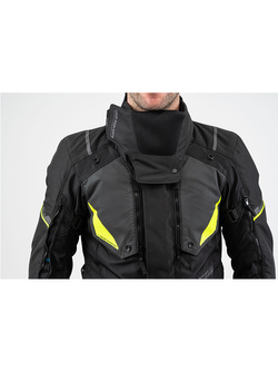 Kurtka motocyklowa tekstylna Shima Runner czarno-fluo