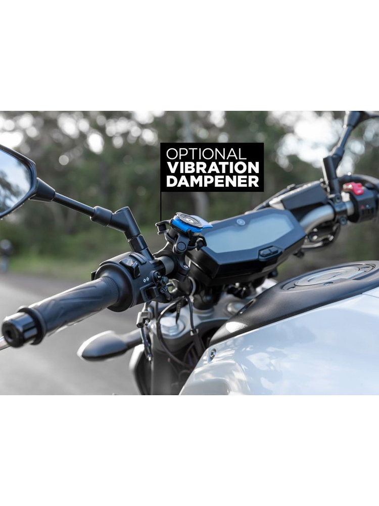 Zestaw na motocykl: etui na telefon iPhone 14 oraz mocowanie Quad Lock
