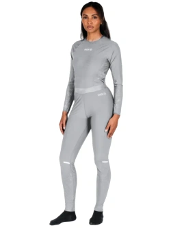 Legginsy termoaktywne Knox Dual Active unisex, szare