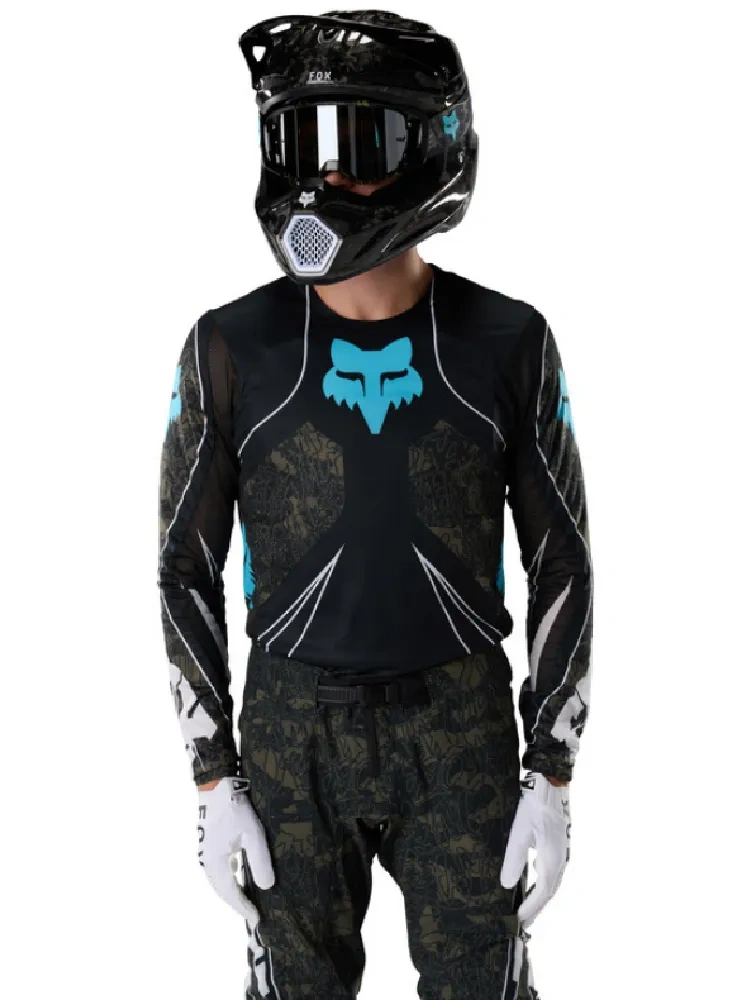 Bluza enduro Fox Flexair Apex czarne