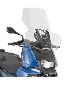 Szyba do skutera GIVI BMW C 400 X (19-) przezroczysta [mocowanie w zestawie]