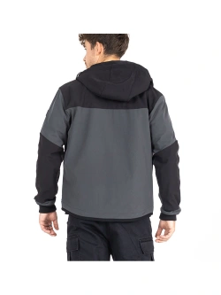 Softshell motocyklowy John Doe XTM V3 szaro-czarny