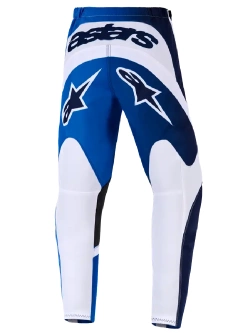 Spodnie cross dziecięce Alpinestars MX Fluid Portl niebiesko-biało-czarne