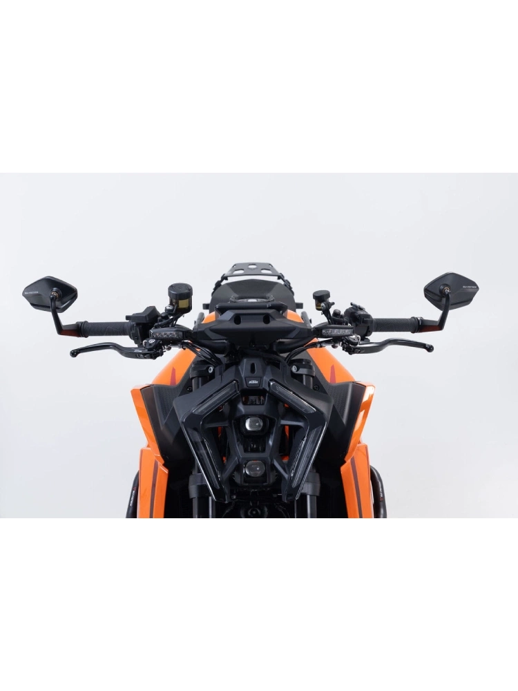 Lusterka motocyklowe Sw-Motech Sport na koniec kierownicy KTM 1290 Superduke R (19-)/ Evo (21-), 1390 Superduke R/ Evo (23-) czarne