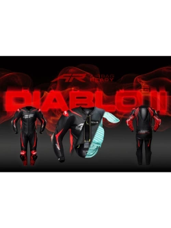 Kombinezon motocyklowy jednoczęściowy 4SR Racing Diablo AR II