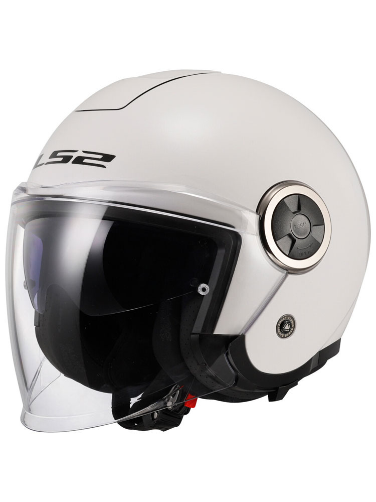 Kask otwarty LS2 OF620 Classy Solid biały