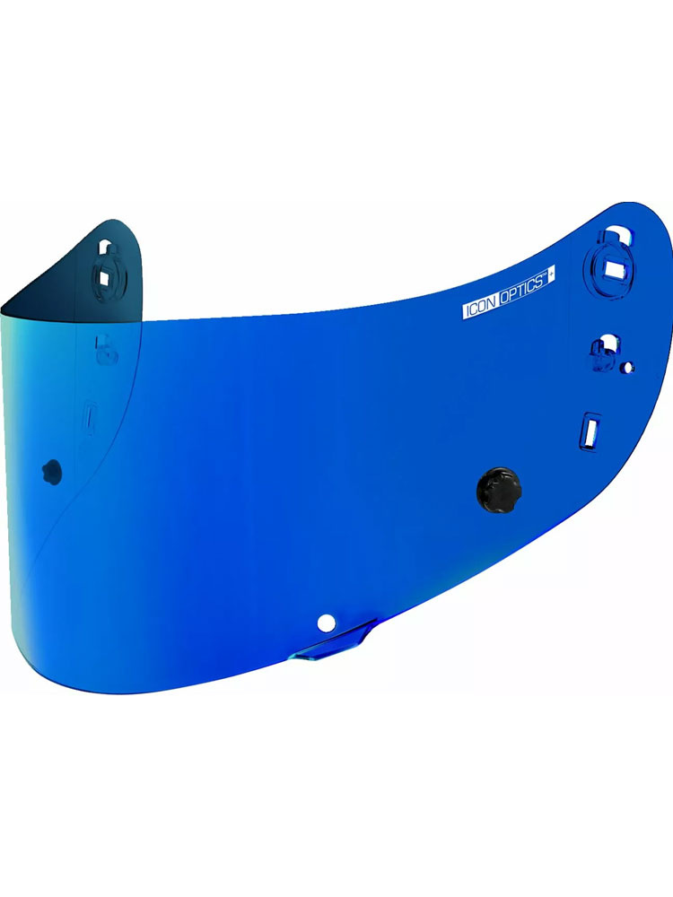 Szybka na zrywki Optics Tracshield do kasku Icon Airframe Pro, Airform, Airmada lustrzana niebieska