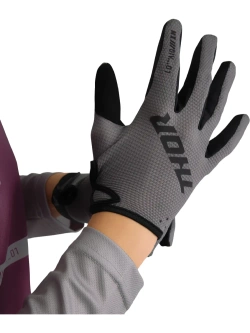 Rękawice cross damskie Thor Ridemode Static szare