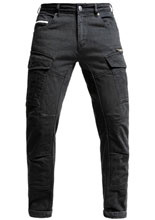 Spodnie motocyklowe jeansowe John Doe Defender Mono czarne