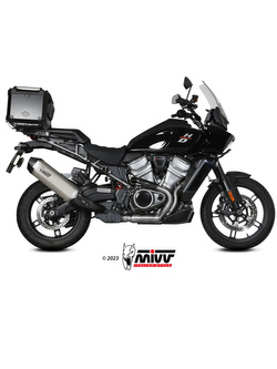 Tłumik motocyklowy Slip-On Line (Speed Edge) MIVV do Harley Davidson RA1250 Pan America (21-) titanium