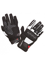 Rękawice motocyklowe damskie Modeka Fuego czarno-popielate