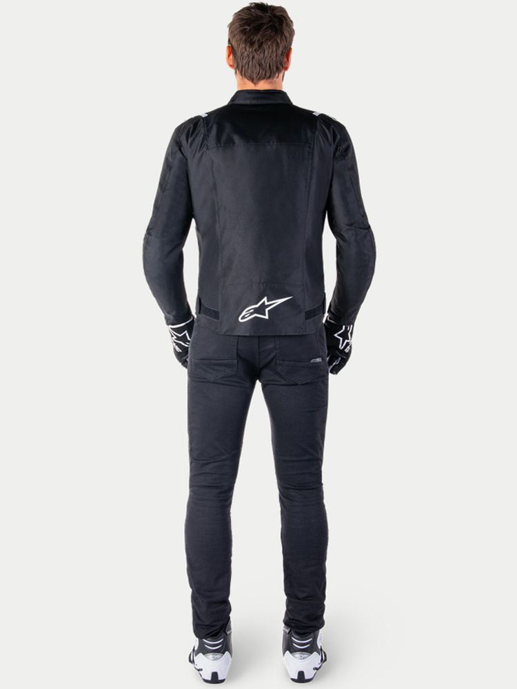 Kurtka motocyklowa tekstylna Alpinestars T-SPS V2 czarno-biała
