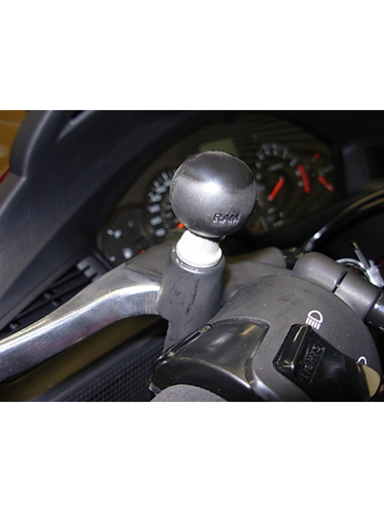 Głowica obrotowa RAM połączona ze śrubą M10 (skok gwintu 1.25)