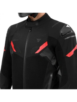 Kurtka motocyklowa tekstylna Shima STX Air G2 czarno-czerwona