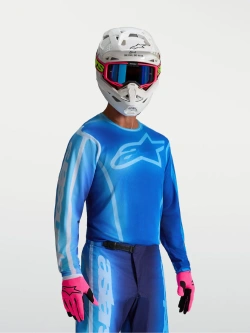 Bluza cross Alpinestars MX Fluid Kepler niebieska