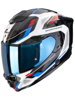Kask integralny Scorpion EXO-1500 AIR Sleek biało-czerwono-niebieski