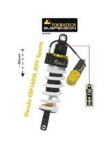 Amortyzator obniżający zawieszenie o 40 mm Explore HP/PDS Touratech do Honda CRF1000L Adventure Sports (18-22)