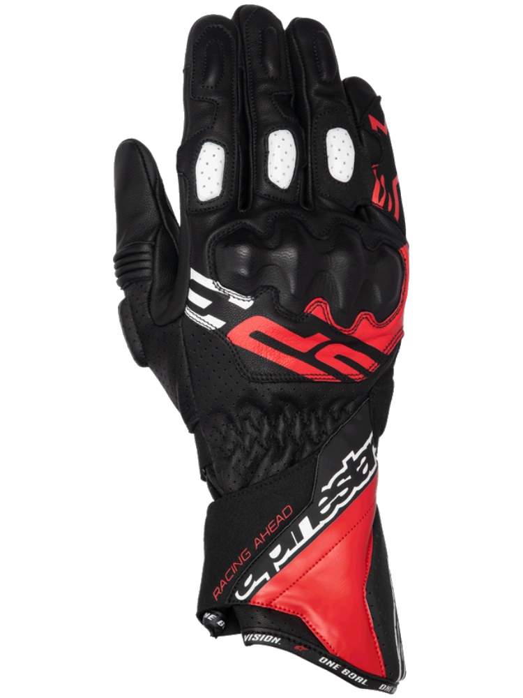 Rękawice motocyklowe Alpinestars SP-3 czarno-czerwone