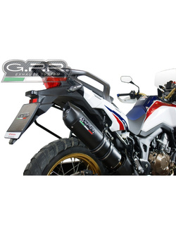 Tłumik G.P.R Furore Nero [Slip-On, Black Aluminium] - Honda CRF 1000 L Africa Twin [15-17] e3