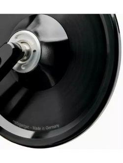 Lusterko motocyklowe uniwersalne Motogadget Mo.view Classic Flip aluminiowe, czarne [długość ramienia: 110 mm]