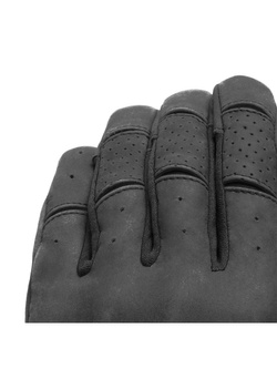 Rękawice motocyklowe damskie skórzane Broger California czarne 