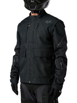 Kurtka motocyklowa tekstylna Fox Defend czarna