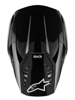 Kask enduro Alpinestars SM3 Solid czarny