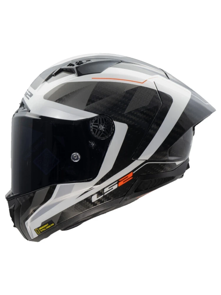 Kask integralny LS2 FF805 Thunder C GP Aero Raute czarno-szaro-biały