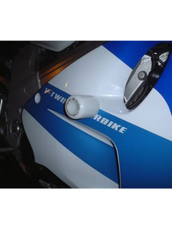 Crash pady R&G do Suzuki TL1000R (wszystkie lata) białe